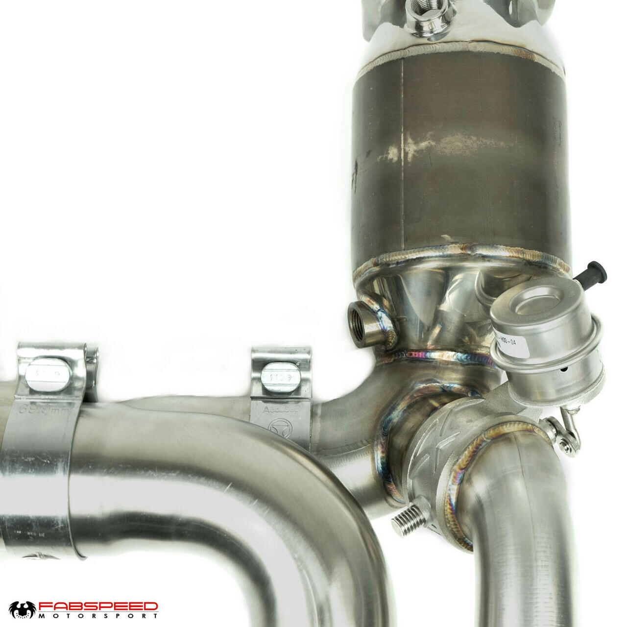 Fabspeed Porsche 997.2 Turbo / Turbo S Valvetronic Supersport X-Pipe Exhaust System 2010-2012 (FS.POR.9972T.SSXXVX)