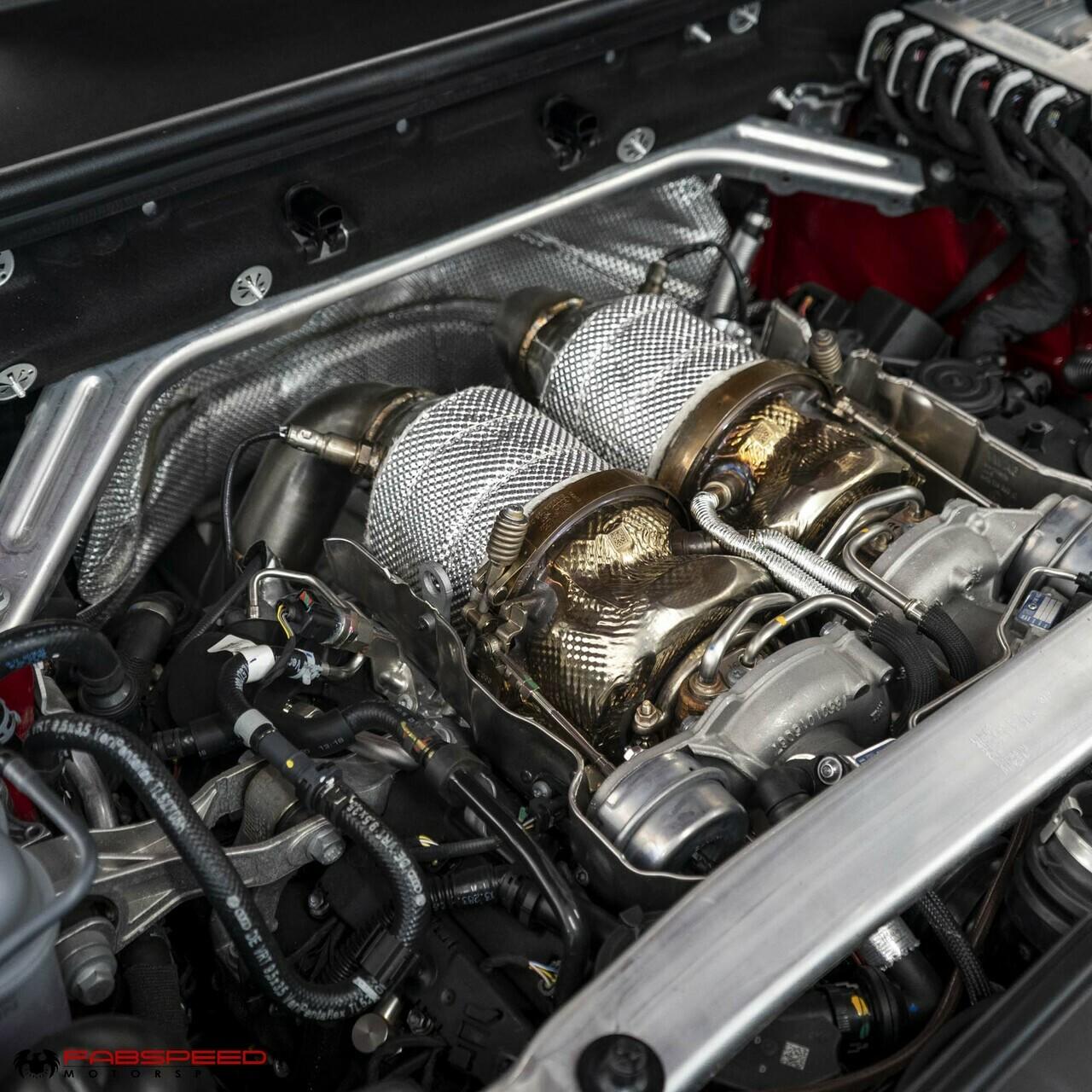 Fabspeed Porsche Cayenne S/GTS/Turbo Sport Catalytic Converters 2019 Onwards (FS.POR.E3T.SC)