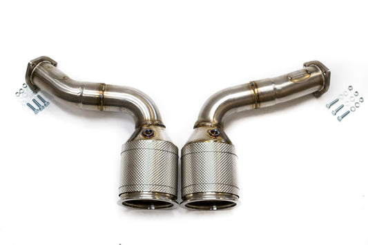 Fabspeed Porsche Cayenne S/GTS/Turbo Sport Catalytic Converters 2019 Onwards (FS.POR.E3T.SC)