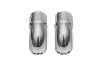 Fabspeed Porsche Competition Slip-On Turndown Tips 2.375" / 60.3 mm ID - Fabspeed Exhausts Only (FS.TDT.603)