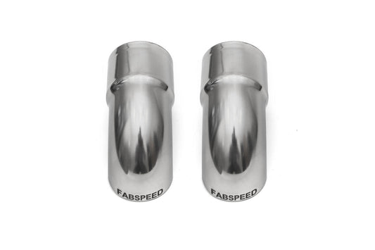Fabspeed Porsche Competition Slip-On Turndown Tips 2.375" / 60.3 mm ID - Fabspeed Exhausts Only (FS.TDT.603)