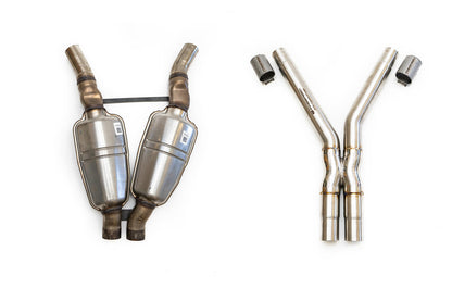 Fabspeed Porsche E3 Cayenne S 2.9L Turbo Valvetronic Exhaust System (FS.POR.E3S.VESX)