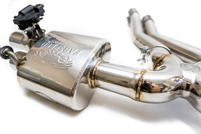 Fabspeed Porsche E3 Cayenne S 2.9L Turbo Valvetronic Exhaust System (FS.POR.E3S.VESX)