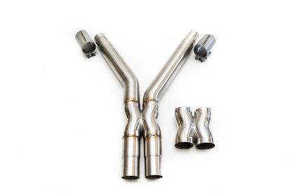 Fabspeed Porsche E3 Cayenne S 2.9L Turbo Valvetronic Exhaust System (FS.POR.E3S.VESX)