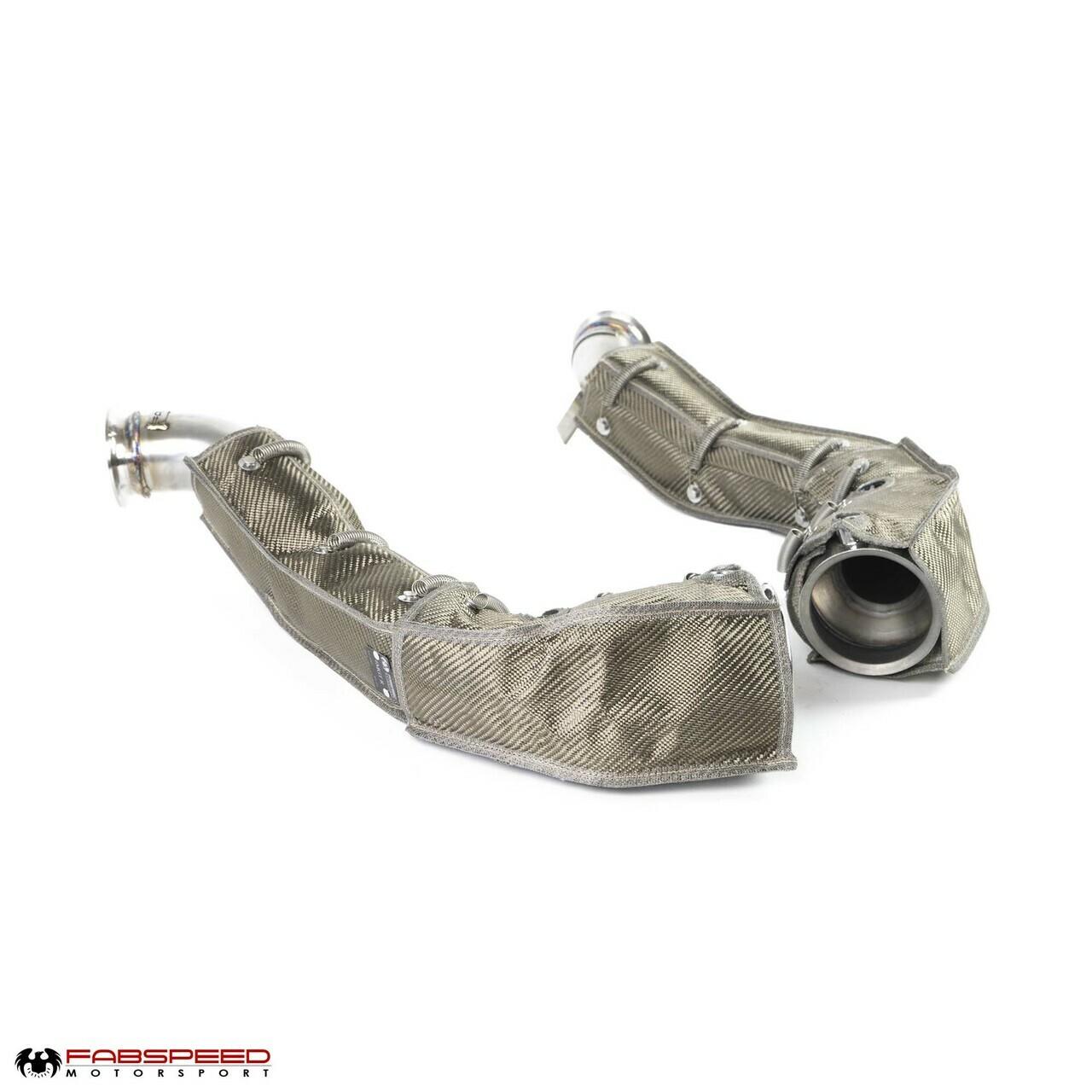 Fabspeed McLaren 765LT link comp. Pipes 2021 Onwards (FS.MCL.765LT.CB)