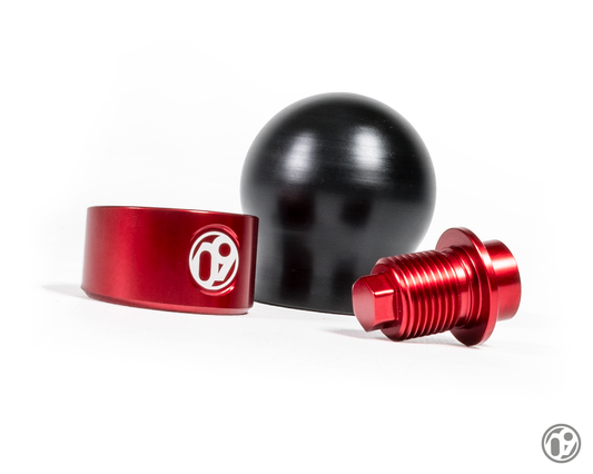 09D Acetal Lightweight Gearknob (Red) [Fiesta Mk7+ | Focus ST Mk3+ | Focus RS Mk3 | Puma ST 1.5 | Kuga 1.5 | Yaris GR] (FIN001AA)