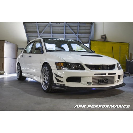 APR Mitsubishi Evolution 8 Front Bumper Canards 2003-2005