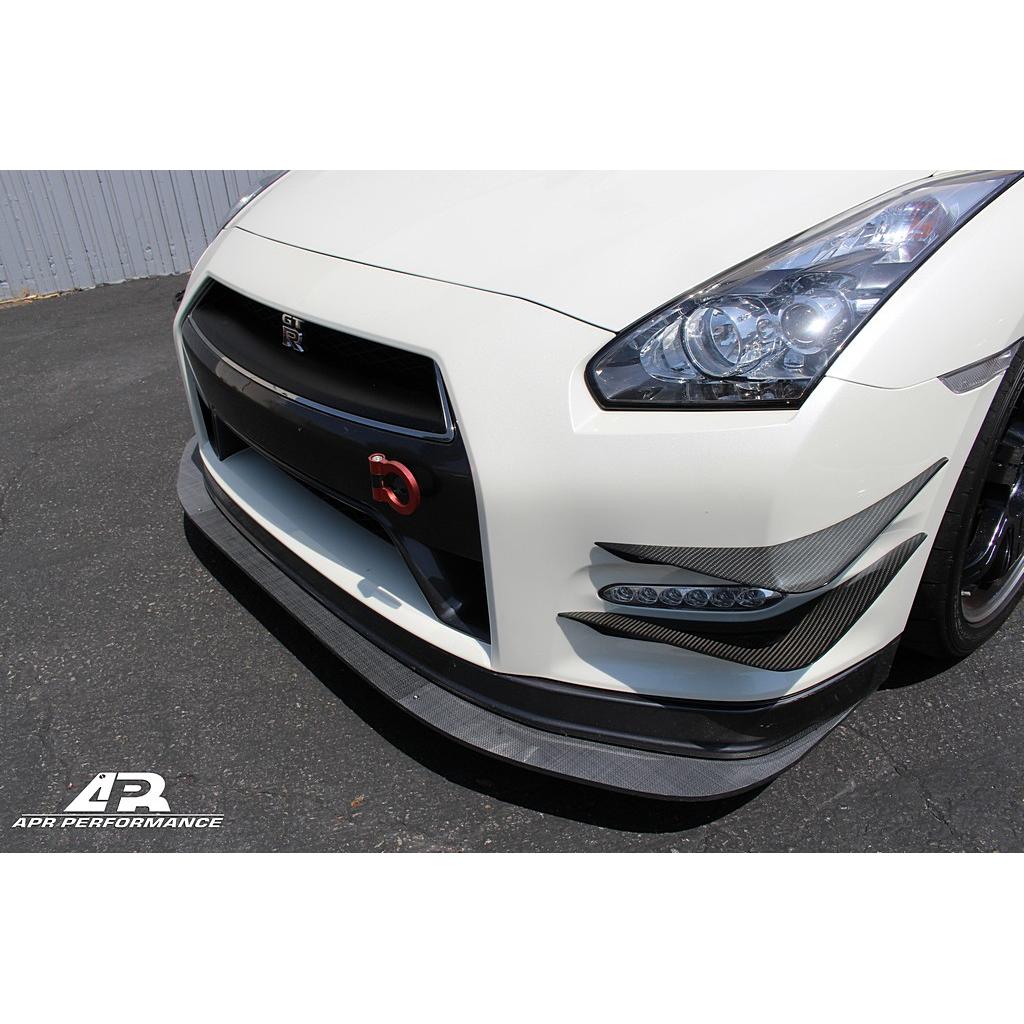 APR Nissan GTR R35 Front Bumper Canards 2012-2016