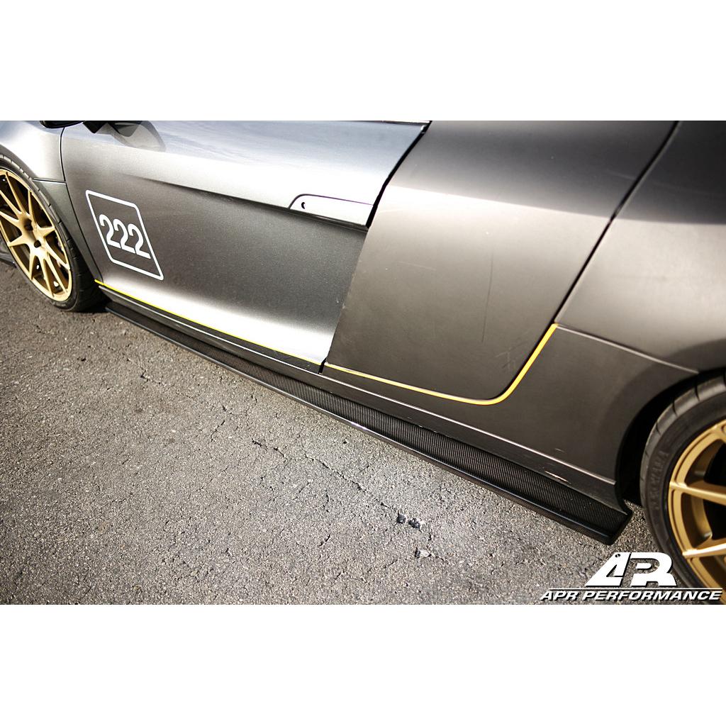 APR Audi R8 Side Rocker Extensions/ Side Skirt 2006-2014