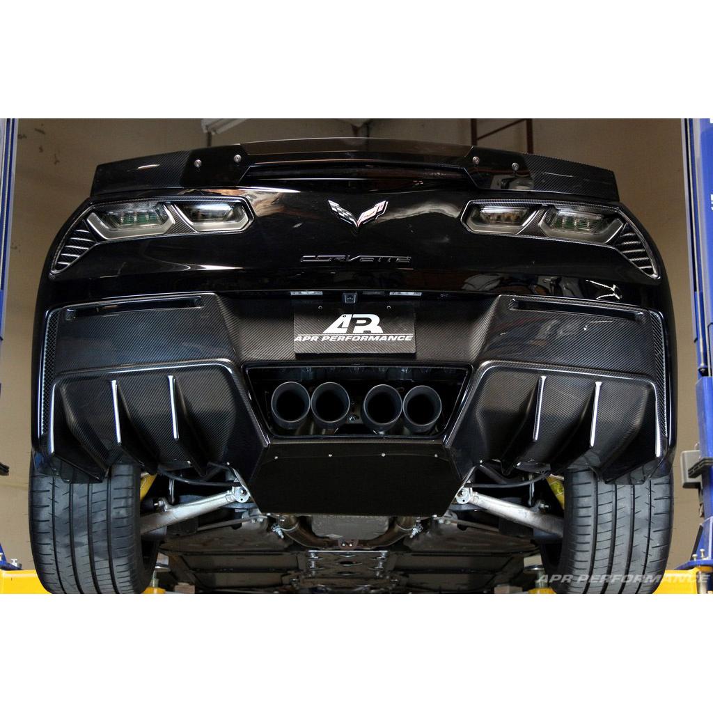 APR Chevrolet Corvette C7 Z06 Rear Diffuser 2014-2019  Version 2