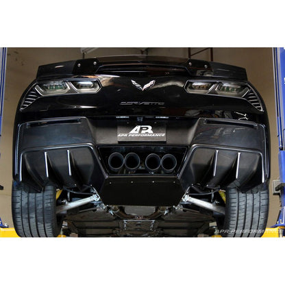 APR Chevrolet Corvette C7 Z06 Rear Diffuser 2014-2019  Version 2