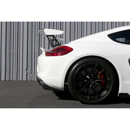 APR Porsche 981 Cayman GT4 Factory Wing Extension kit 2015-2016