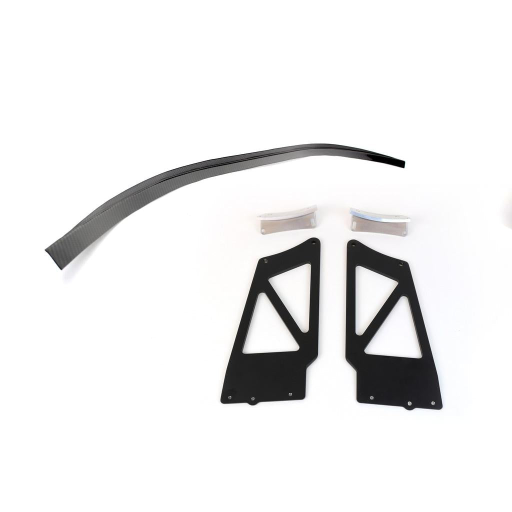 APR Porsche 981 Cayman GT4 Factory Wing Extension kit 2015-2016