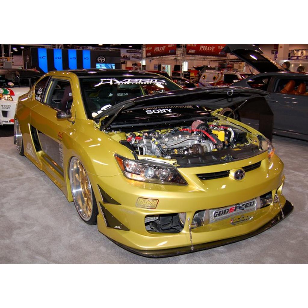APR Scion TC Front Bumper Canards 2004-2010