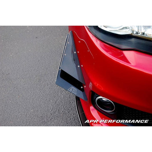 APR Mitsubishi Evolution X Front Bumper Canards 2008-2016