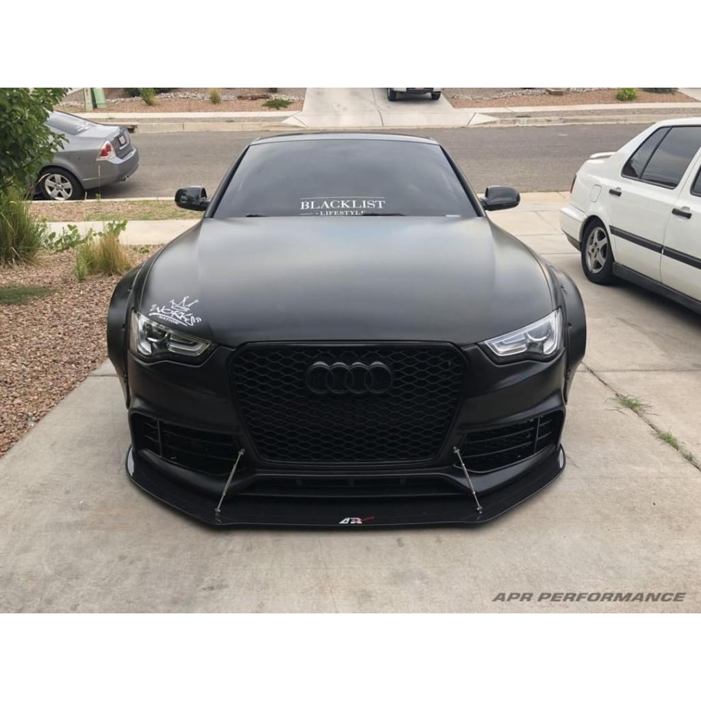 APR Audi S5 / RS5 Stock Bumper Front Wind Splitter 2013-2016