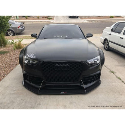 APR Audi S5 / RS5 Stock Bumper Front Wind Splitter 2013-2016