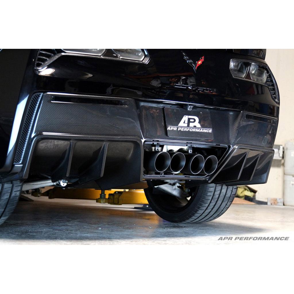 APR Chevrolet Corvette C7 Z06 Rear Diffuser 2014-2019  Version 2