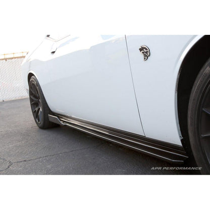APR Dodge Challenger Hellcat Side Rocker Extension 2015-2023 Challenger hellcat