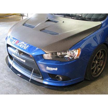 APR Mitsubishi Lancer Ralliart Front Wind Splitter 2009-Onwards