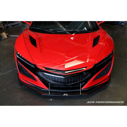APR Acura NSX Stock Bumper Front Wind Splitter 2016-2022