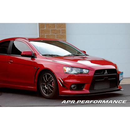 APR Mitsubishi Evolution X Front Bumper Canards 2008-2016
