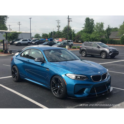 APR BMW F87 M2 Stock Bumper Front Wind Splitter 2016-2021