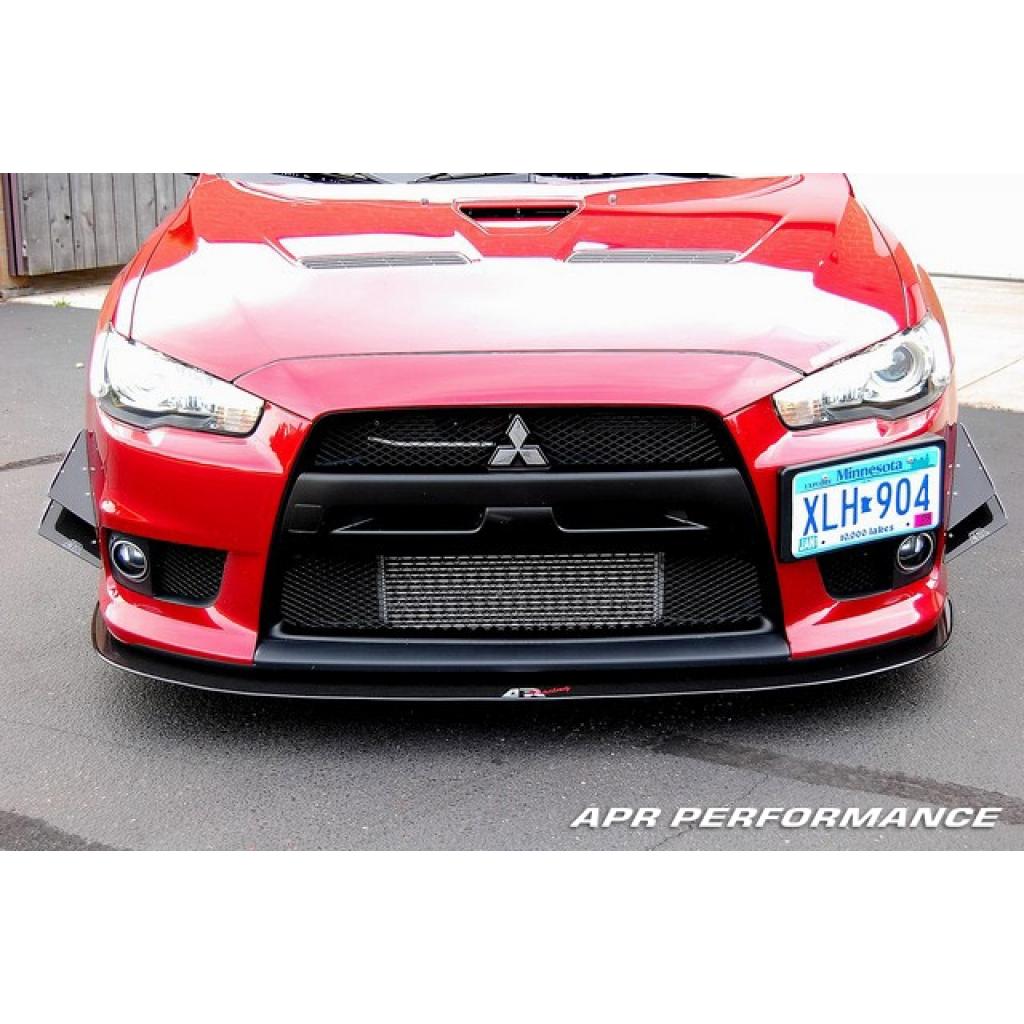 APR Mitsubishi Evolution X Front Bumper Canards 2008-2016