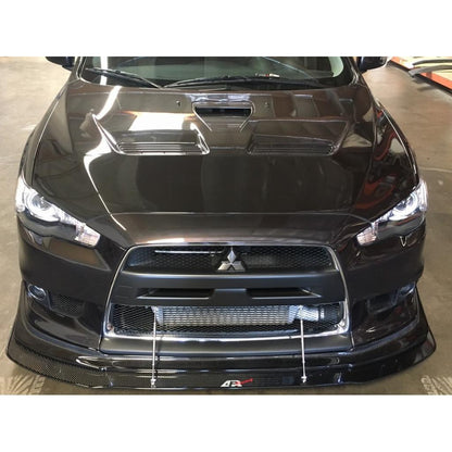 APR Mitsubishi Evolution X With APR Lip Front Wind Splitter 2008-2016