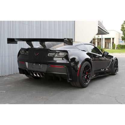 APR Chevrolet Corvette C7 Z06 / Grand Sport GTC-500 Chassis Mount Adjustable Wing 2015-2019