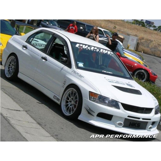 APR Mitsubishi Evolution 8 / 9 Front Bumper W/ Front Air Dam Incorporated 2003-2007