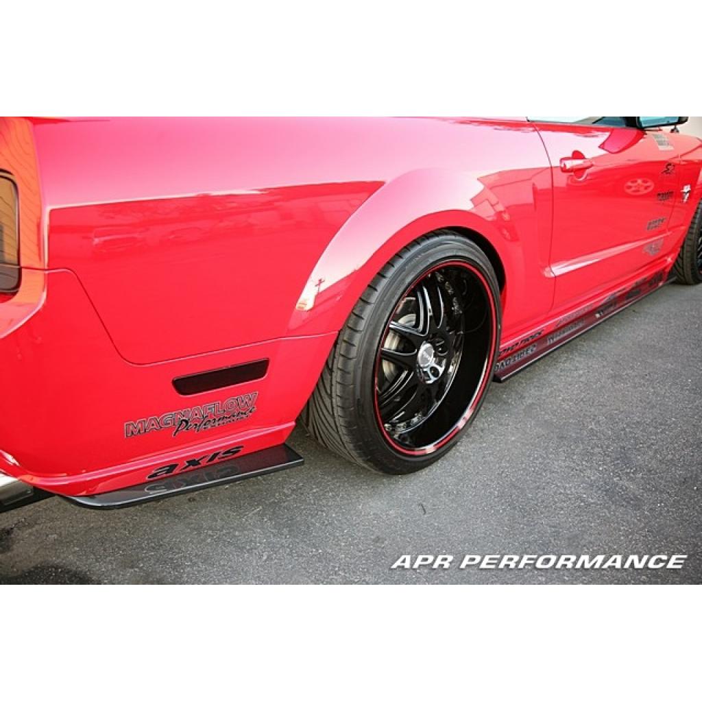 APR Ford Mustang S197 Rear Bumper Skirts 2005-2009