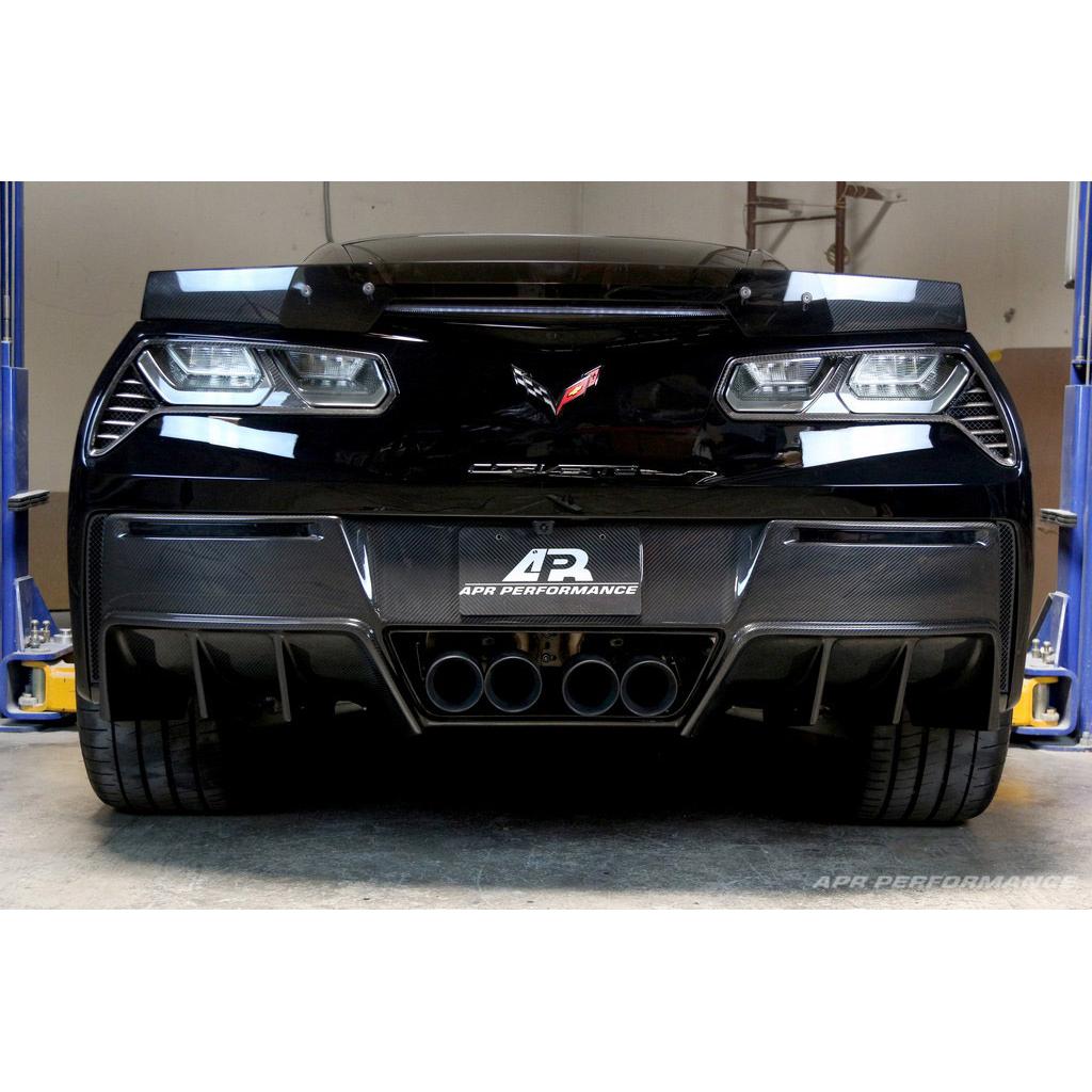 APR Chevrolet Corvette C7 Z06 Rear Diffuser 2014-2019  Version 2