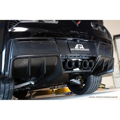 APR Chevrolet Corvette C7 Z06 Rear Diffuser 2014-2019  Version 2