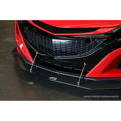 APR Acura NSX Stock Bumper Front Wind Splitter 2016-2022