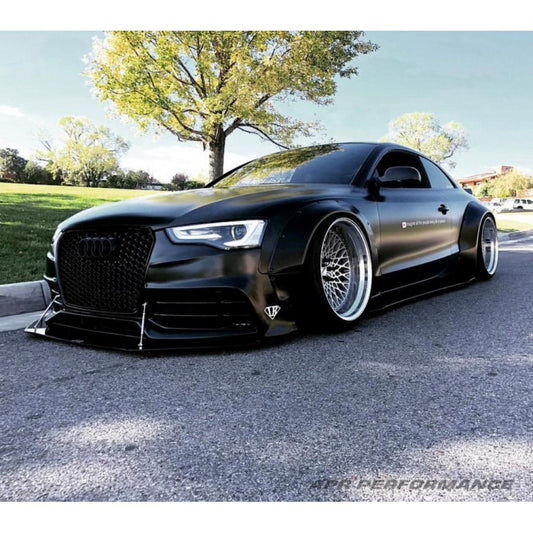 APR Audi S5 / RS5 Stock Bumper Front Wind Splitter 2013-2016