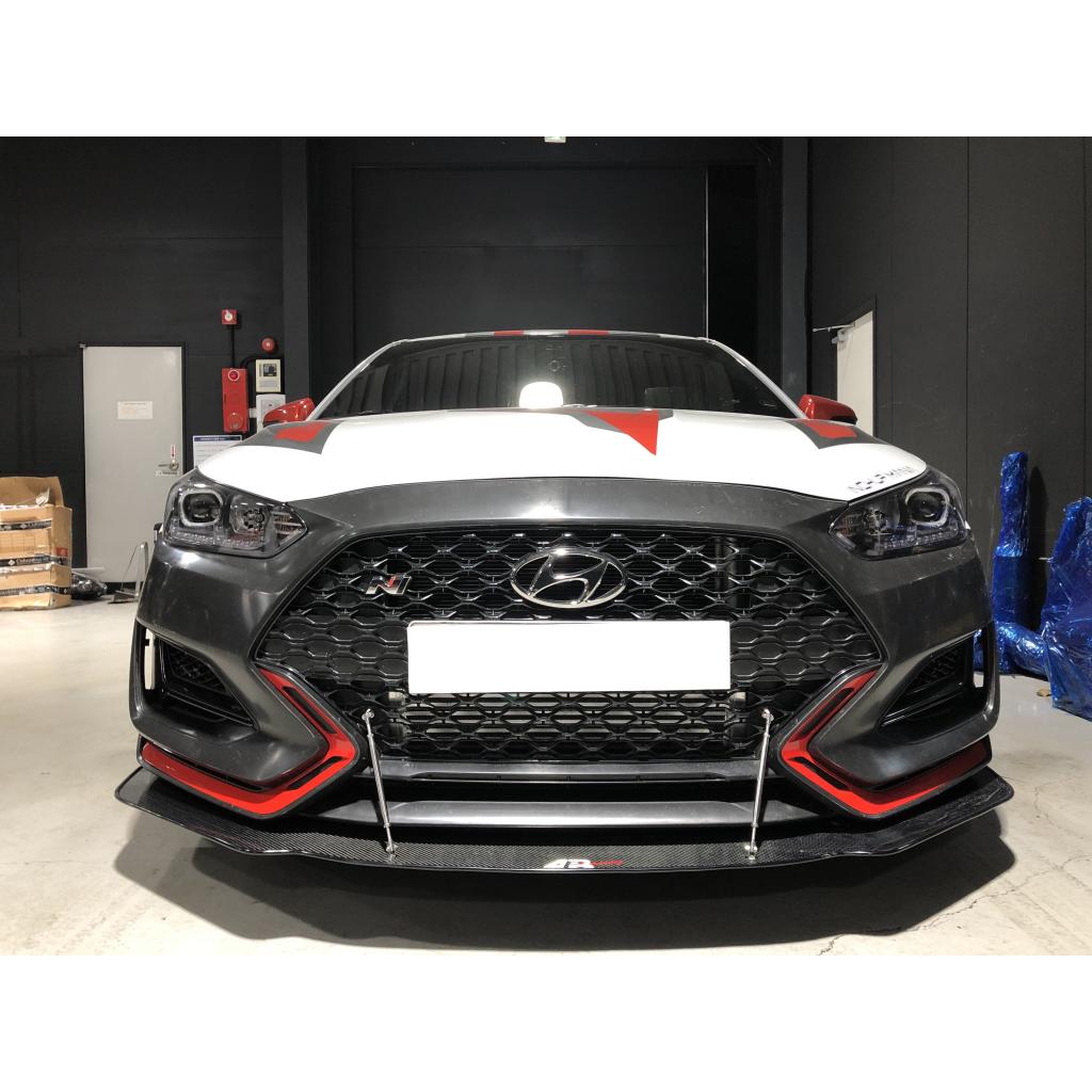 APR Hyundai Veloster N Front Wind Splitter 2019-2022