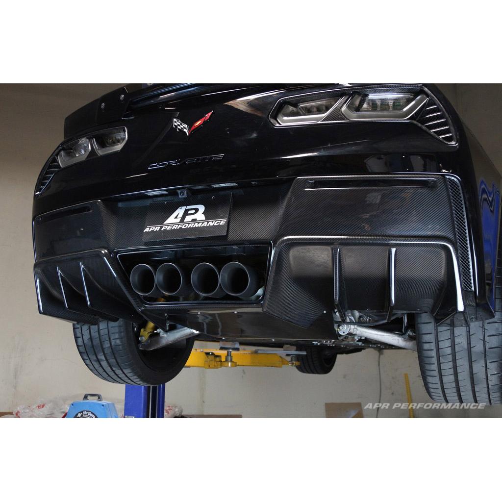APR Chevrolet Corvette C7 Z06 Rear Diffuser 2014-2019  Version 2