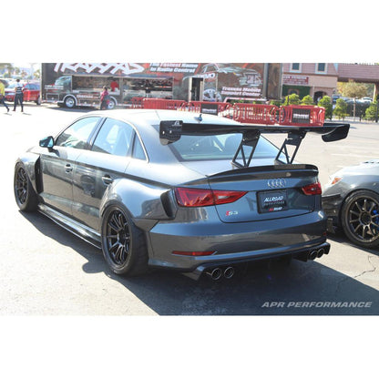 APR Audi S3 GTC-300 67" Adjustable Wing 2013-2016