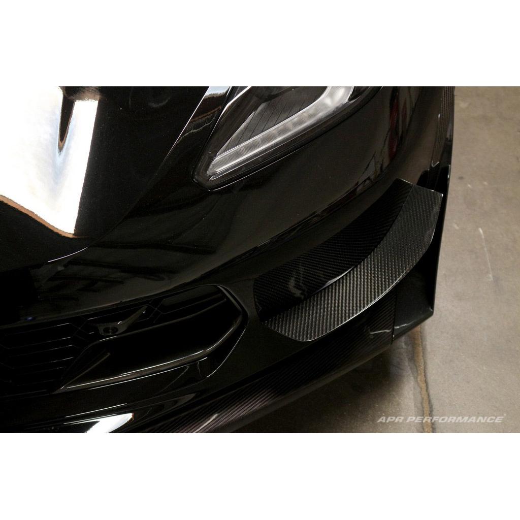 APR Chevrolet Corvette C7 / C7 Z06 Front Bumper Race Canards 2014-2019