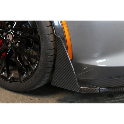 APR Chevrolet Corvette C7 Z06 Front Bumper Canards and Spats 2014-2019