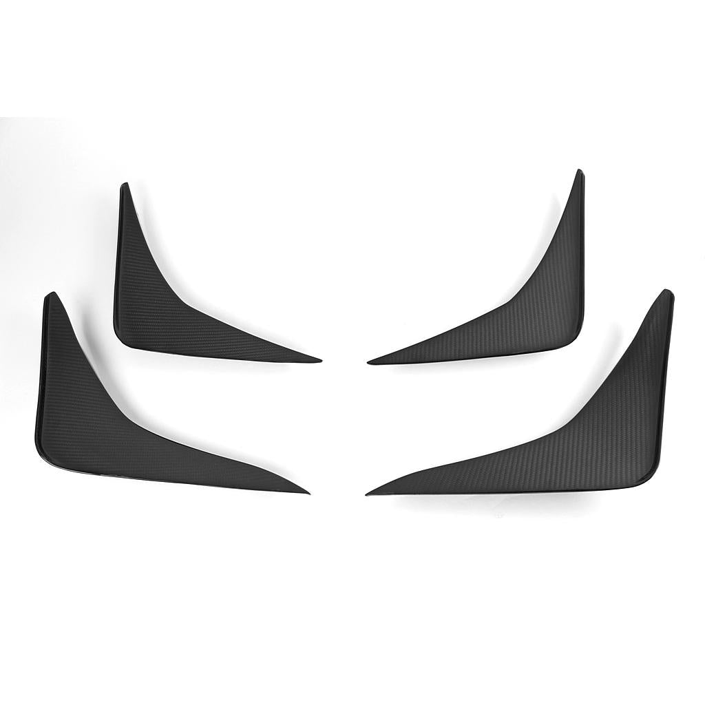 APR Nissan GTR R35 Front Bumper Canards 2012-2016
