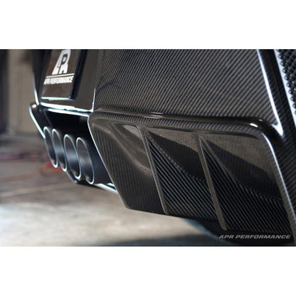 APR Chevrolet Corvette C7 Z06 Rear Diffuser 2014-2019  Version 2