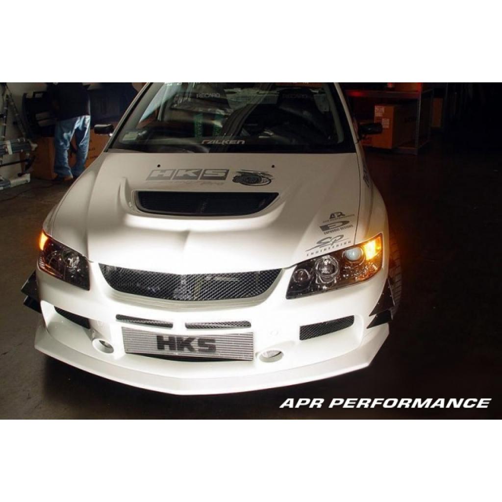 APR Mitsubishi Evolution 8 / 9 Front Bumper W/ Front Air Dam Incorporated 2003-2007