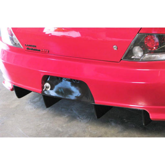 APR Mitsubishi Evolution APR EVIL-R Rear Diffuser (Widebody bumper Only)