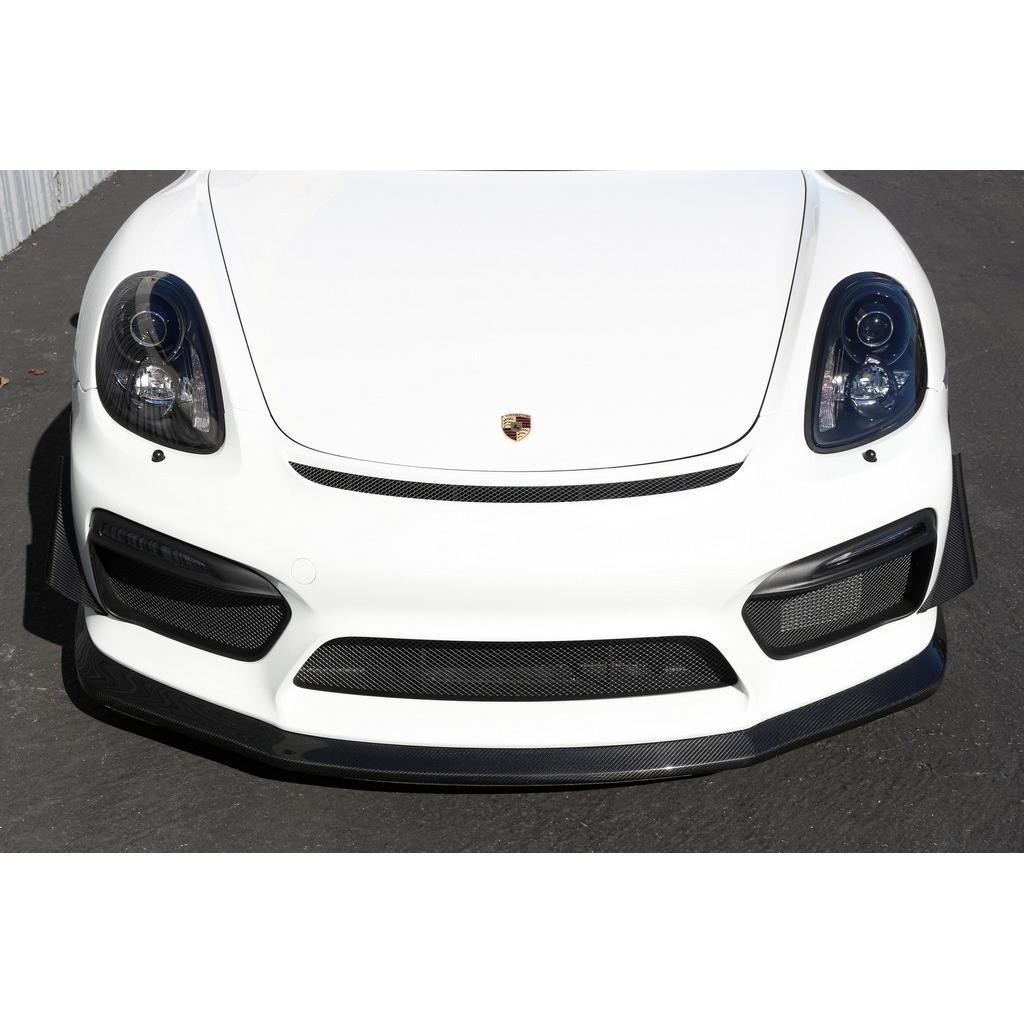 APR Porsche 981 Cayman GT4 Front Bumper Canards 2015-2016