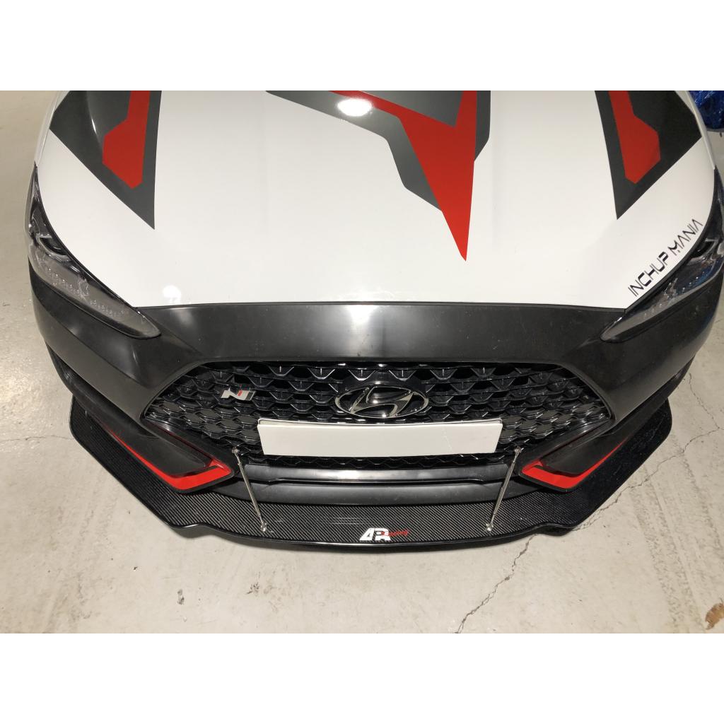 APR Hyundai Veloster N Front Wind Splitter 2019-2022