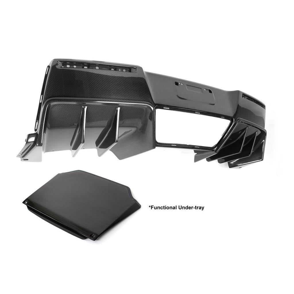 APR Chevrolet Corvette C7 Z06 Rear Diffuser 2014-2019  Version 2