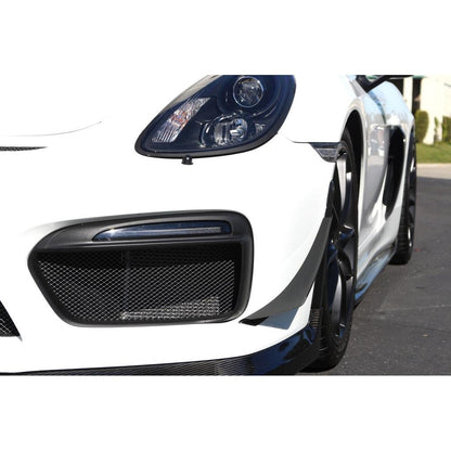 APR Porsche 981 Cayman GT4 Front Bumper Canards 2015-2016