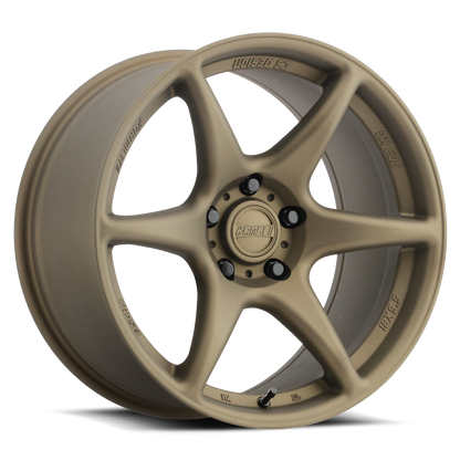 Kansei Wheels K11B-Tandem Textured Bronze